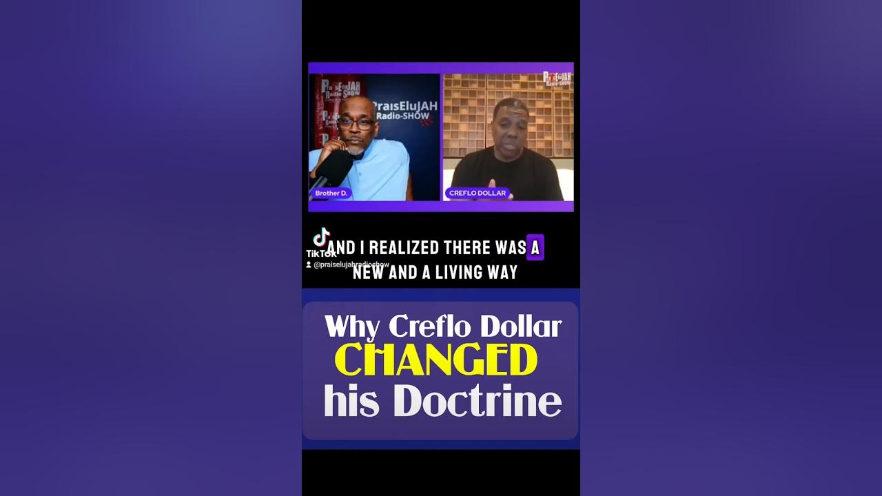 Why Creflo Dollar Changed his Doctrine... Jesus GospelOfGrace 