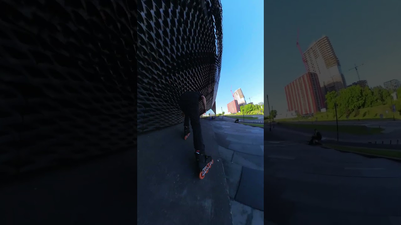 Shredding on skates over the Katowice city  🔥 