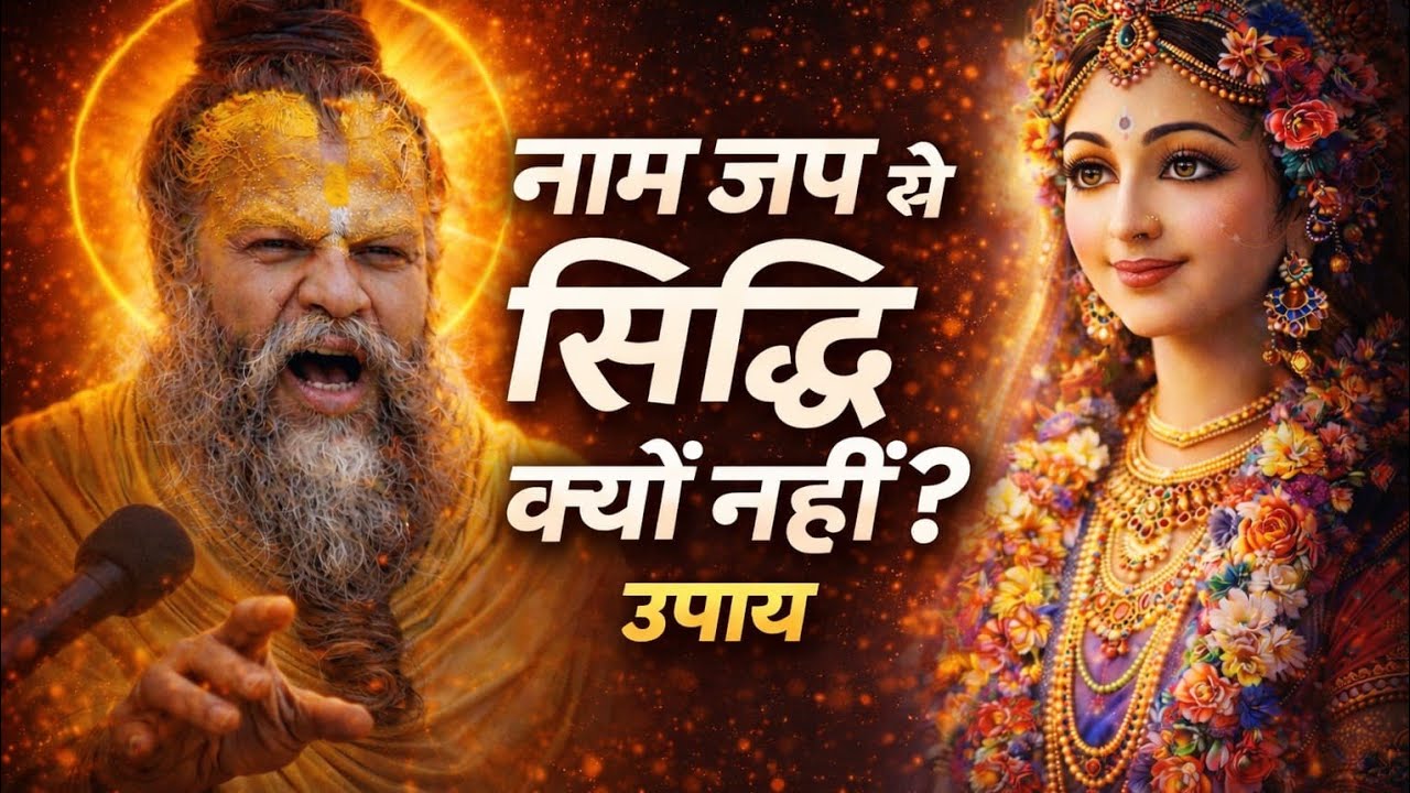 नाम जप करते हो फिर भी सिद्धि नहीं? Premanand Maharaj ने बताया असली कारण| Premanand Maharaj