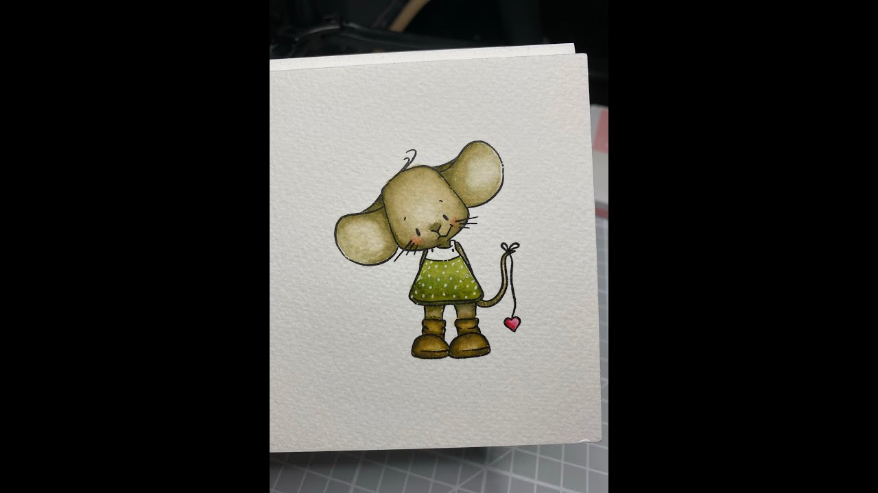 Colorieren mit Stempelfarben