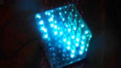 ***NSFW!!*** Hypnocube Animated LED Cube (4Cube) isometric view w/ WQ choons