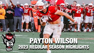 Payton Wilson 2023 Regular Season Highlights | NC State LB