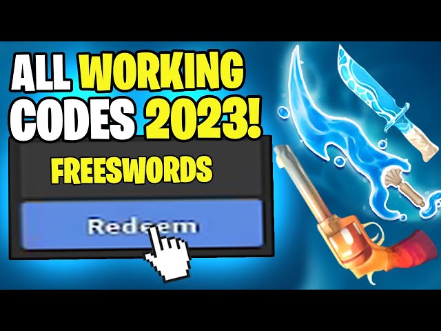 NEW* ALL WORKING CODES FOR MURDER MYSTERY 2 IN AUGUST 2023! ROBLOX MURDER  MYSTERY 2 CODES 