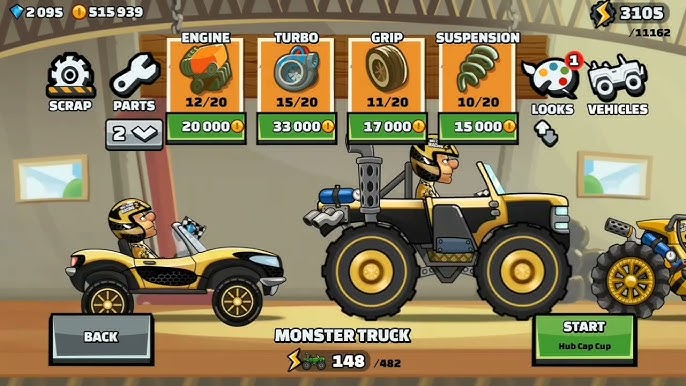 HILL CLIMB RACING 2 - NEW VEHICLE ROTATOR FULLY UPGRADED 