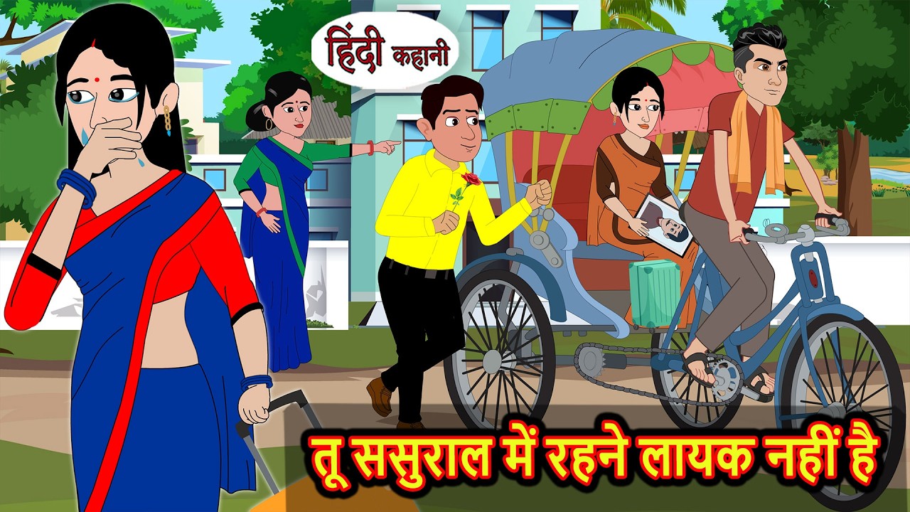 तू ससुराल में रहने लायक नहीं है Bedtime Stories | Hindi Moral Story | Fairy Tales | Kahani Storytime