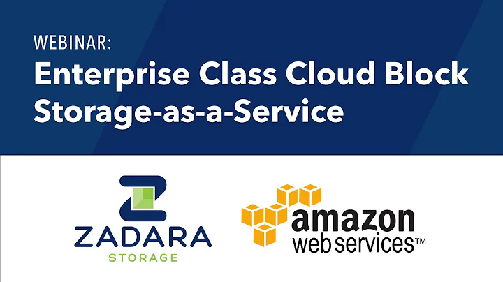 [Webinar] Enterprise Class Cloud Block Storage-as-...