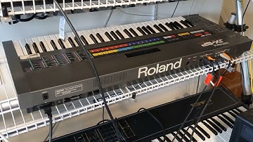 Midi control of Roland JX-8P for sale (demo)