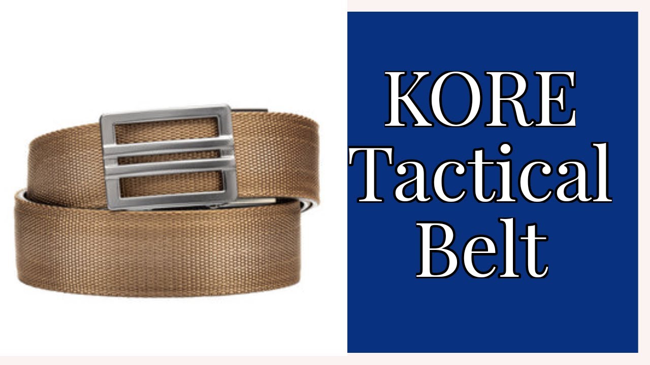KORE TACTICAL  X1 Gunmetal Belt