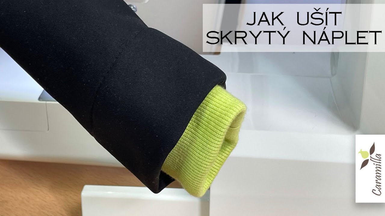 Jak ušít skrytý náplet