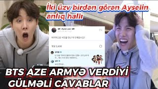 Btsin Azərbaycanli Armylərə Verdi̇yi̇ Cavablaraze Armyə Gülməli̇ Cavablar