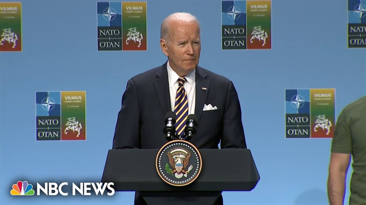 Biden: ‘Ukraine’s future lies in NATO’ Biden: ‘Ukraine’s future lies in NATO’
