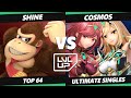 LVL UP EXPO 2024 - ShiNe (Donkey Kong, Wolf) Vs. Cosmos (Pyra Mythra) Smash Ultimate - SSBU