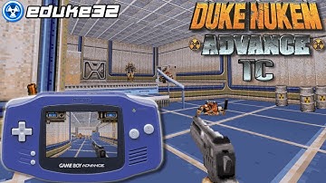 Duke Nukem Advance TC for PC! - levels 1 & 2 gameplay comparison GBA (RetroArch) vs PC 4K