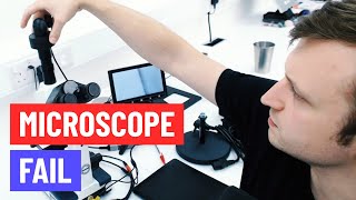 Trying (and Failing) to Hack a Microscope 🙄🔬