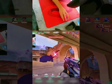 EX.O Vandal aim buff is real..  #valorant #발로란트