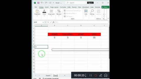 Learn Sequence Formul in 60 Seconds #excel #techburner #shortsfeed #exceltips #exceltricks #shorts