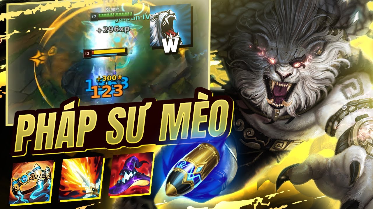 CỰC DỊ VỚI META RENGAR ĐÒN PHỦ ĐẦU LÊN FULL AP, LỐI CHƠI PHÁ CÁCH CỦA CAO THỦ RENGAR NA| HÀ TIỀU PHU