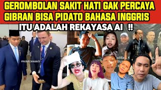 CAN'T ACCEPT IT!! GIBRAN'S SPEECH IS CALLED AI, THE RANGE OF HATE ARE INCREASINGLY INCREASING