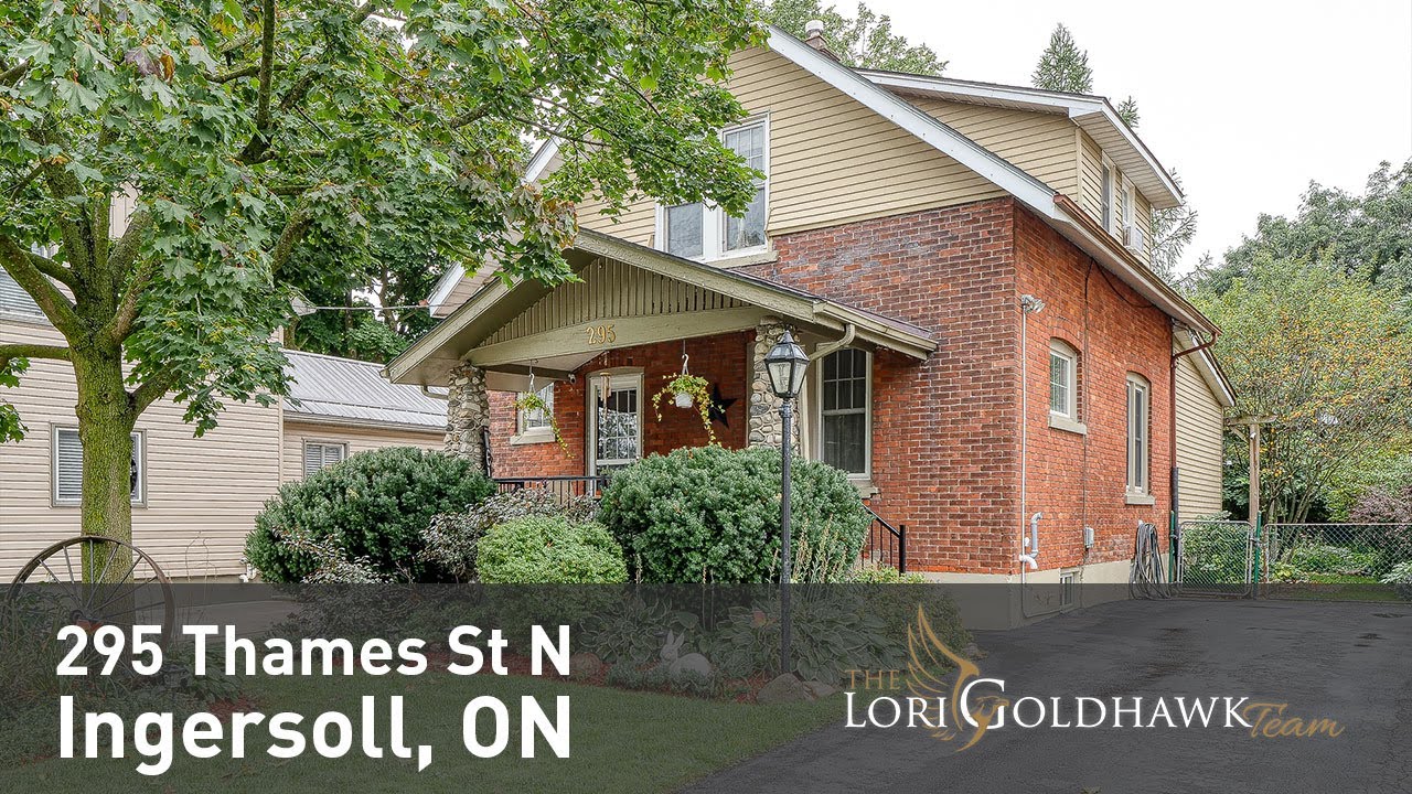 295 Thames St N, Ingersoll The Lori Goldhawk Team YouTube