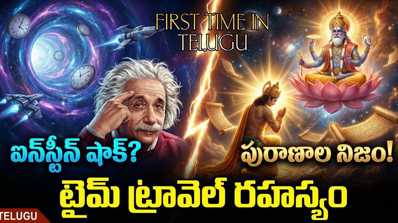 టైమ్ ట్రావెల్ రహస్యం: ఐన్‌స్టీన్ కంటే ముందే మన పురాణాల్లో ఉందా? 😱 | Time Travel Mystery in Telugu