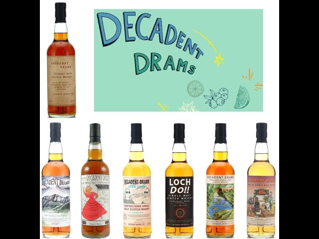 New Decadent Drams Including An Exclusive Blended Malt - YouTube