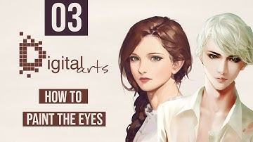How to Paint Realistic Eyes in Photoshop