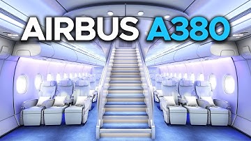 Inside Flight in the Airbus A380 (World