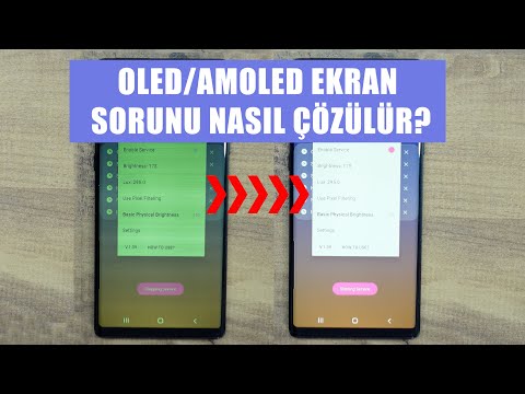 Android Amoled/Oled Ekran Renk Sorunu Nasıl Çözülür ? Yeşil Ekran Sorunu