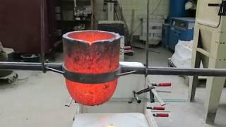 Bronze Art Casting 45 Kg Cusi Poured In Three Block Moulds