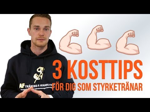 Video: Hur Man äter Under Styrketräning