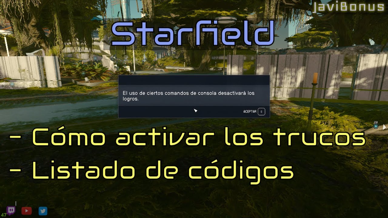 Saiba como usar cheats e códigos de trapaça em Starfield no PC