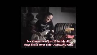 Jaw Dropping Blues Rock performance by 15 yr old Aussie Eva Kourtes!