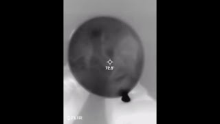 What do balloons look like in Infrared?
