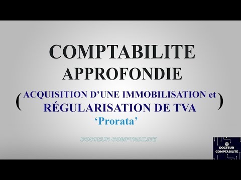 Vidéo: Incluez-vous la TVA dans les immobilisations ?