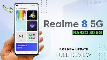 Realme 8 5G New Update F.05 | Narzo 30 5G New F.05 Update | Narzo 30 5G F.05 Update Features⚡⚡