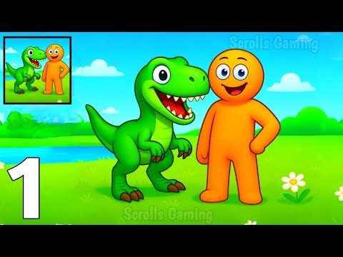 Dino Rush: Build Kingdom - Gameplay Walkthrough Part 1 - Build Army Save The Nation (Android, iOS)