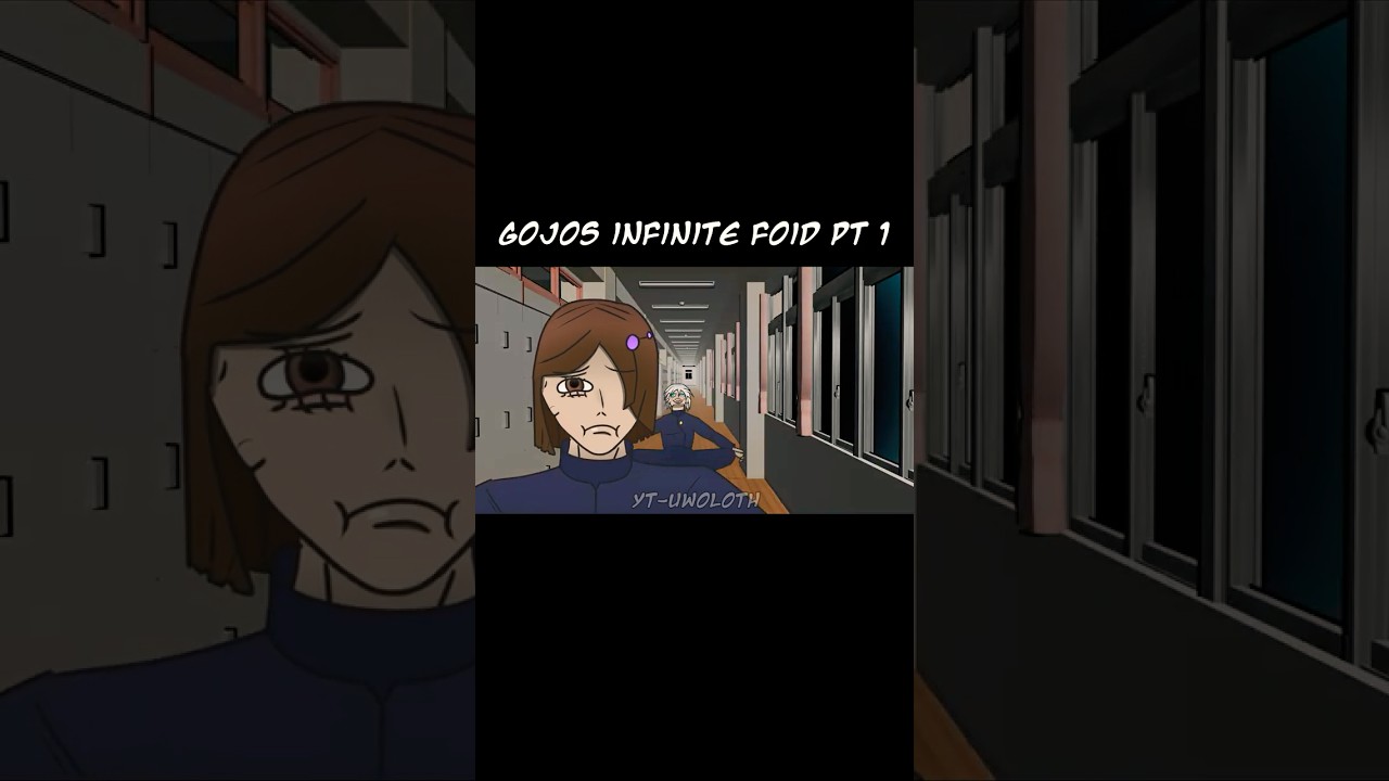 Gojo's Infinite Foid pt 1😭  #animation #anime #memes #animeart #jujutsukaisen #otaku #jjk #funny
