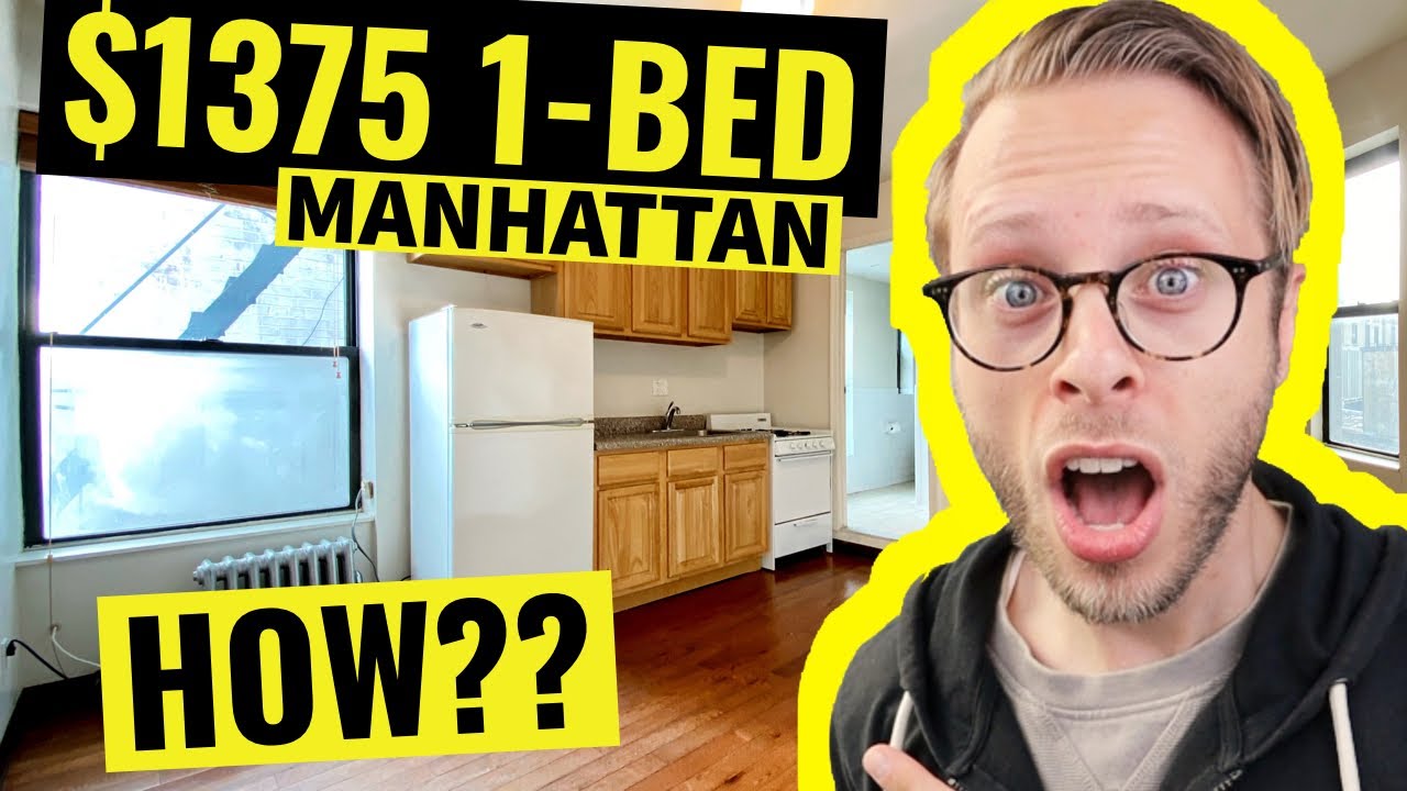 THIS $1375 1-Bedroom is the CHEAPEST in Manhattan NYC !