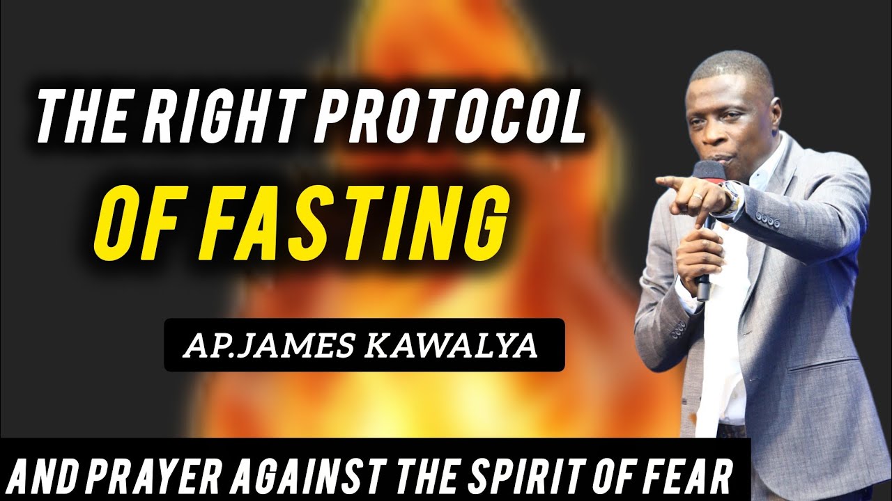 ПРАВИЛЬНЫЙ ПРОТОКОЛ ПОСТА И МОЛИТВЫ ПРОТИВ ДУХА СТРАХА // А. П. ДЖЕЙМС КАВАЛЬЯ