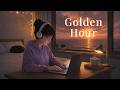 3 Hours Golden Hour LoFi 🌅 Rainy Ambient Study Music for Deep Focus
