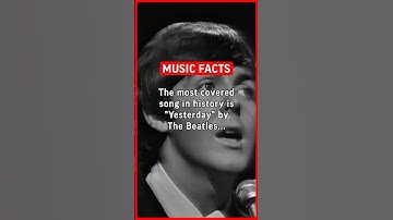 The most covered song in history is "Yesterday" by The Beatles, with thousands of recorded… #music