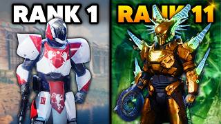 Rank 1 VS Rank 11 Builds
