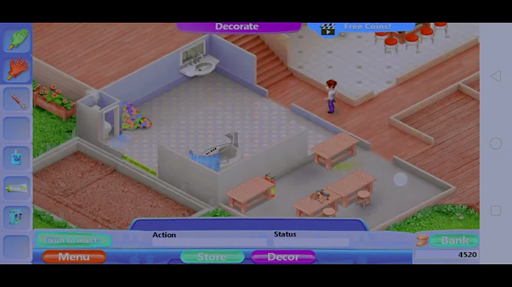 Virtual Families 2 FIX THE BLOCKED TOILET