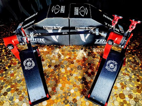 Trick black sale widow double pedal