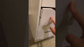 How to Remove or Adjust IKEA Alex Drawer's Railing for Aligning Cabinets