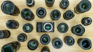 Top 10 Lenses For Sony APS-C Cameras (Sony a6000)