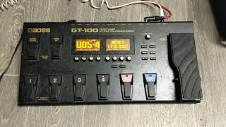 Boss Gt 100 Çift Kapak Veya Tek Manyetik Saz Bağlama Teber İçanadolu Ton Facebook: Ali Algan