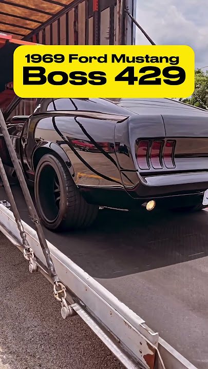 Knalpot Ford Mustang Boss 429 tahun 1969! 🏎️🔊