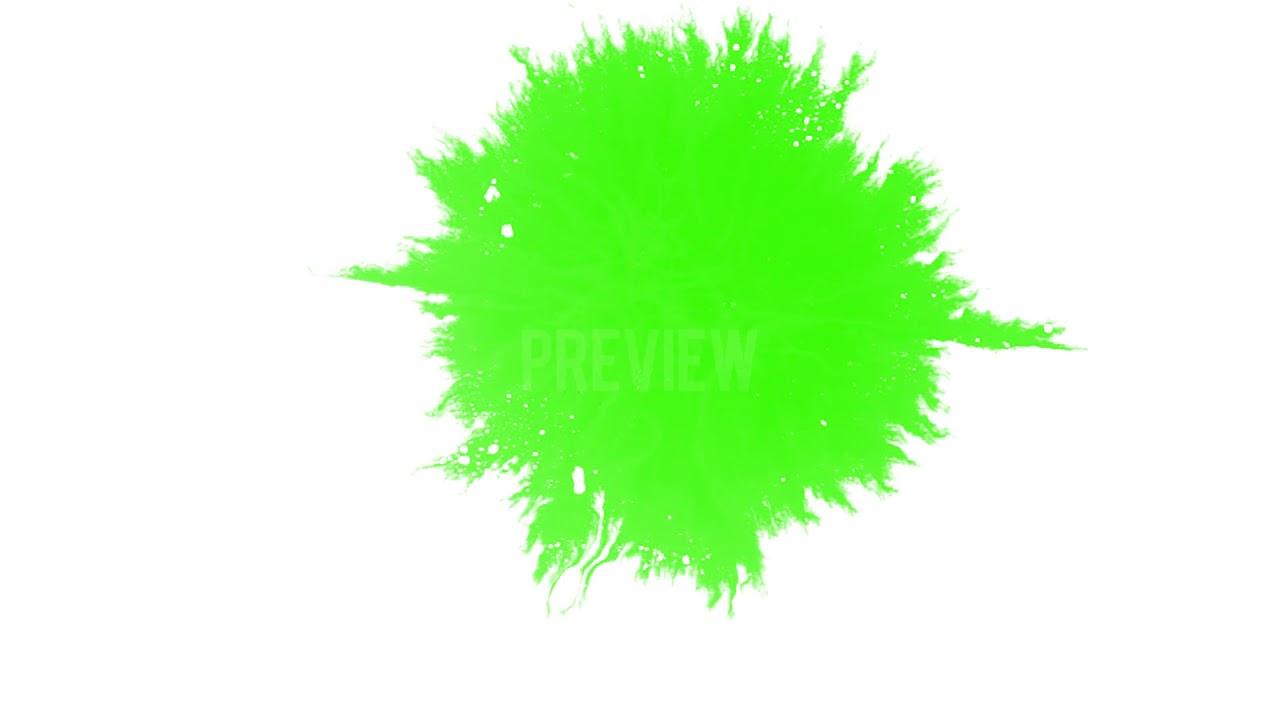 INK SPLATTER SLIDESHOW GREEN SCREEN FILM STOCK FX YouTube