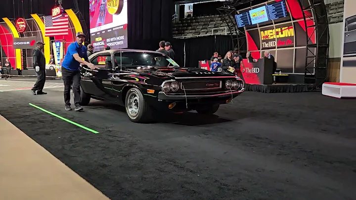 1970 HEMI R/T Challenger with a 727 sold for $159,500 in Mecum Spring Classic 2025 